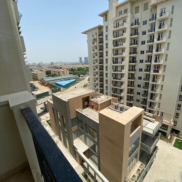 Balcony in 3 BHK Apartment at Emaar Emerald Estate, Sector 65 – for Rent