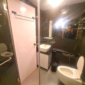 Bathroom in 2 BHK Apartment at Pearl Heights, Andheri West – for Rent