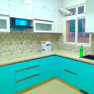 Kitchen in 4 BHK Apartment at Emaar Emerald Floors Premier, Sector 65 – for Rent