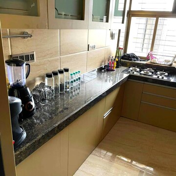Kitchen in 2 BHK Apartment at Magnum Tower CHS, Andheri West – for Sale