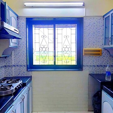 Kitchen in 2 BHK Apartment at Shishira Apartment, Andheri West – for Sale