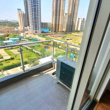 Balcony in 2 BHK Apartment at M3M Escala, Sector 70a – for Rent