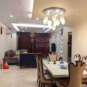 Living Room in 4 BHK Apartment at Ireo Victory Valley, Sector 67 – for Rent