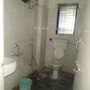 Bathroom in 1 BHK Apartment at Goel Shiv Ganga, Kondhwa – for Rent