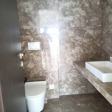 Bathroom in 3 BHK Apartment at Lotus Aurus, Andheri West – for Rent