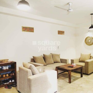 Living Room in 4 BHK Apartment at Emaar Palm Terraces Select, Sector 66 – for Rent