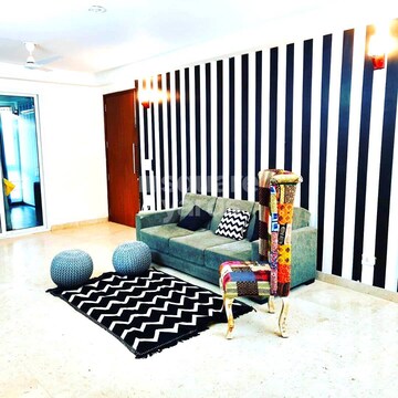 Living Room in 4 BHK Apartment at Emaar Palm Terraces Select, Sector 66 – for Rent