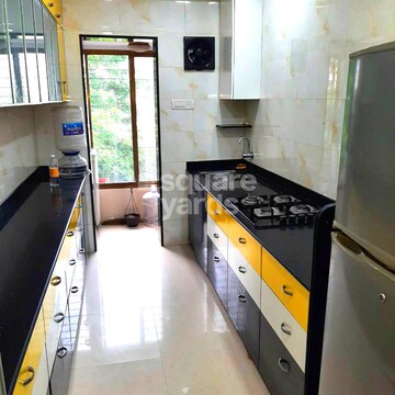 Kitchen in 2 BHK Apartment at Evershine Greens, Andheri West – for Rent