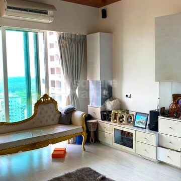 Living Room in 4 BHK Apartment at Windsor Grande Residences, Andheri West – for Rent