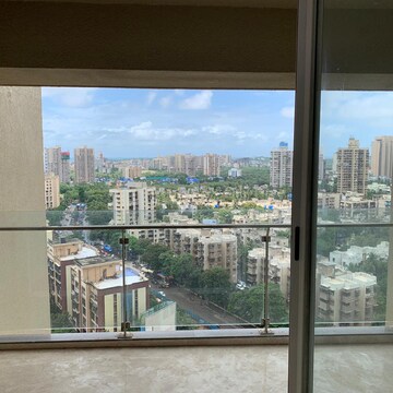 Balcony in 3.5 BHK Apartment at Runwal Elegante, Andheri West – for Sale