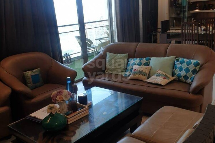 Living Room, tata-primanti-tower-residences 4 Bedroom 3320 Sq.Ft. Apartment In Sector 72 Gurgaon 2859397