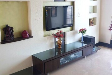 Living Room in 4 BHK Apartment at The Springfields, Andheri West – for Rent