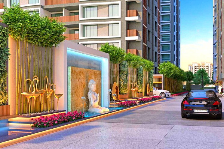 Exterior View, bhimrad 3 Bedroom 1805 Sq.Ft. Apartment In Bhimrad Surat 3042203