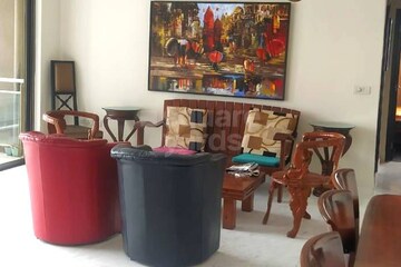 Living Room in 3 BHK Apartment at Dhoot Time Residency, Sector 63 – for Rent