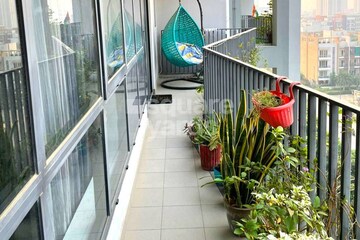 Balcony in 3 BHK Apartment at Ireo Skyon, Sector 60 – for Rent