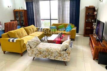 Living Room in 3 BHK Apartment at Orchid Petals, Sector 49 – for Rent