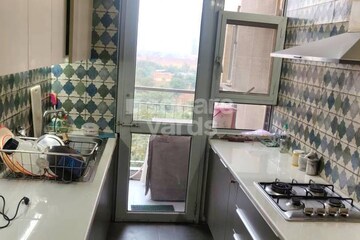 Kitchen in 3 BHK Apartment at Orchid Petals, Sector 49 – for Rent