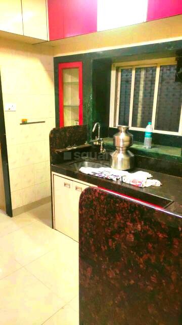 Kitchen in 1 BHK Apartment at Asmita Jyoti CHS, Malad West – for Rent