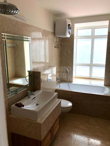 Bathroom in 4 BHK Apartment at Emaar The Palm Drive-The Premier Terraces, Sector 66 – for Rent