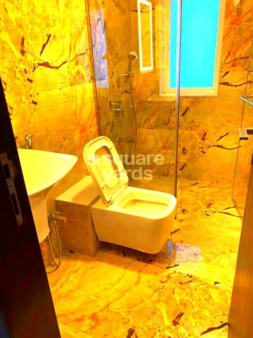 Bathroom in 2 BHK Apartment at Interintel Gurnani Palms, Amboli – for Rent