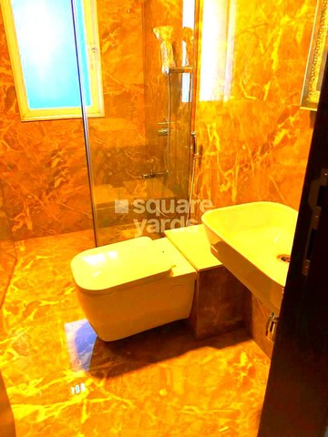 Bathroom in 2 BHK Apartment at Interintel Gurnani Palms, Amboli – for Rent