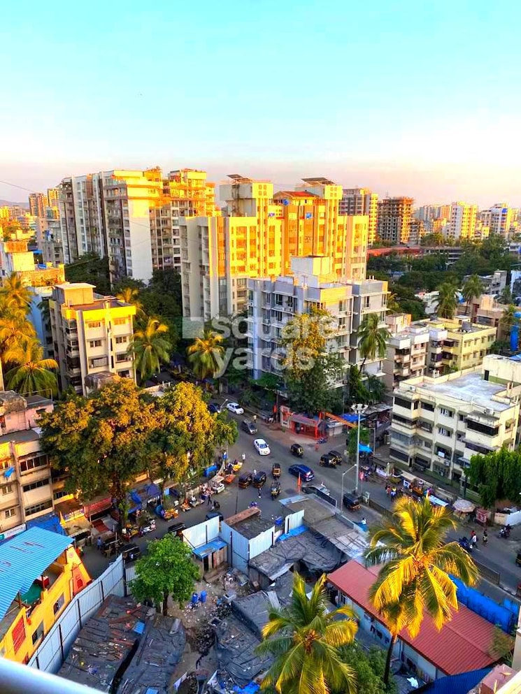 Balcony, interintel-gurnani-palms 3 Bedroom 1550 Sq.Ft. Apartment In Amboli Mumbai 3442284