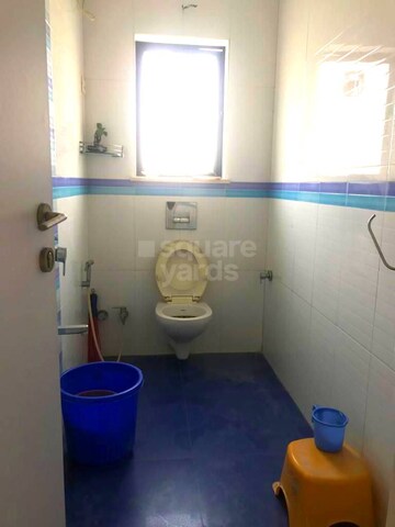 Bathroom in 3 BHK Apartment at Juhu Vishal CHS, Juhu – for Rent