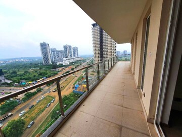 Balcony in 2 BHK Apartment at M3M Escala, Sector 70a – for Rent