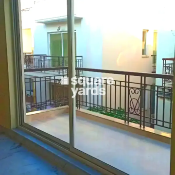 Balcony in 3 BHK Apartment at Ansal API Esencia, Sector 67 – for Rent
