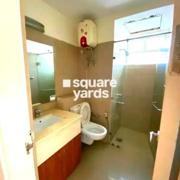 Bathroom in 3 BHK Apartment at Emaar MGF The Palm Drive Villas, Sector 66 – for Rent
