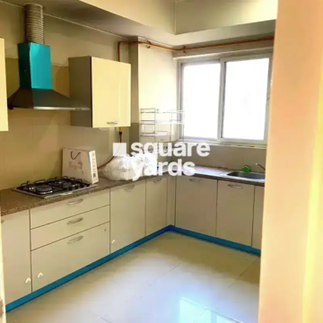 Kitchen in 3 BHK Apartment at Emaar Palm Hills, Sector 77 – for Rent
