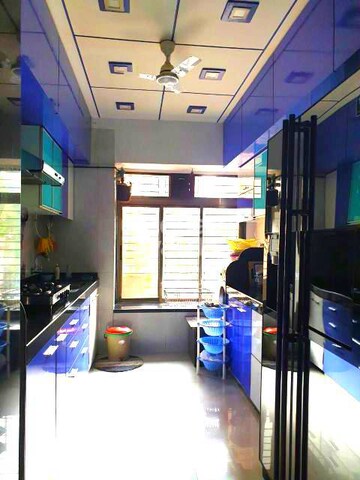 Kitchen in 3 BHK Apartment at Indradarshan II, Oshiwara – for Rent