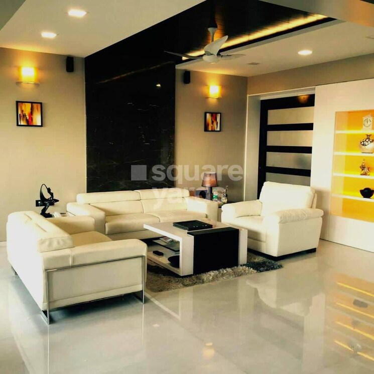 Living Room, raiaskaran-parthenon 4 Bedroom 3675 Sq.Ft. Apartment In Andheri West Mumbai 3700714