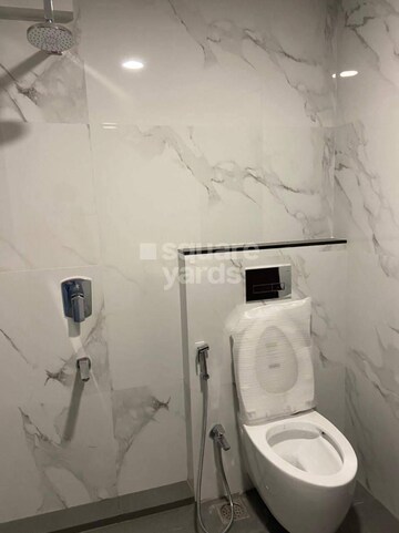 Bathroom in 3 BHK Apartment at Parinee Liva Roca, Juhu – for Rent