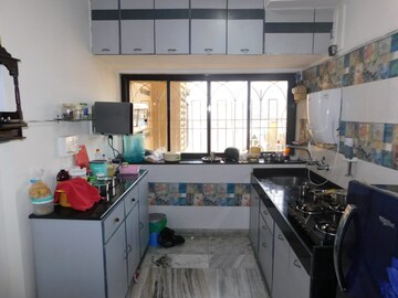 Kitchen in 1 BHK Apartment at Link Garden, Andheri West – for Rent