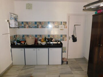 Kitchen in 1 BHK Apartment at Link Garden, Andheri West – for Rent