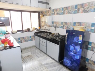 Kitchen in 1 BHK Apartment at Link Garden, Andheri West – for Rent