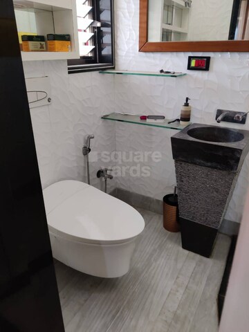 Attached Bathroom in 2 BHK Apartment at Samartha Deep, Andheri West – for Rent