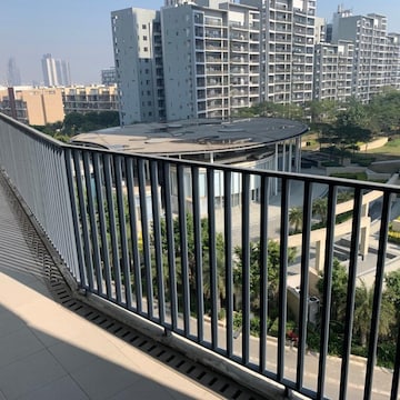 Balcony in 3 BHK Apartment at Ireo Skyon, Sector 60 – for Rent