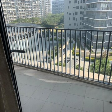 Balcony in 3 BHK Apartment at Ireo Skyon, Sector 60 – for Rent