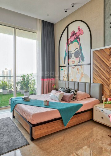 Bedroom in 3 BHK Apartment at Ajmera Beverly Hills and Royal Empire, Andheri West – for Sale