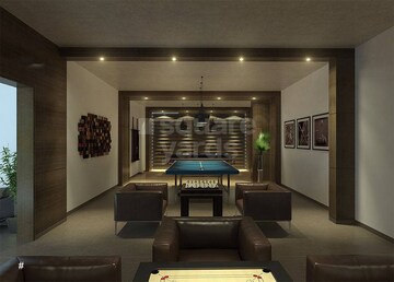 Living Room in 4 BHK Apartment at Vesu – for Sale