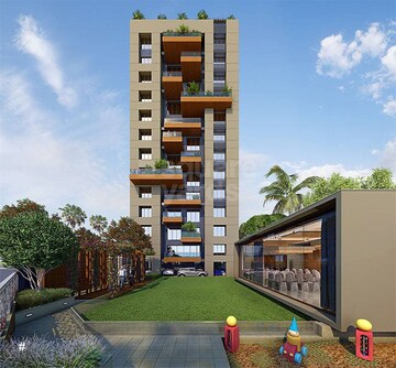 4 BHK Apartment – Exterior View View at Vesu - for Sale