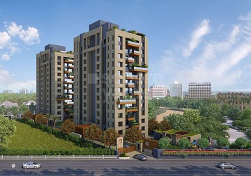 4 BHK Apartment – Exterior View View at Vesu - for Sale