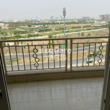 Balcony in 3 BHK Apartment at Emaar Palm Heights, Sector 77 – for Rent