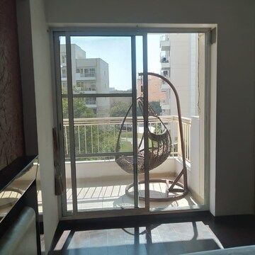 Balcony in 3 BHK Apartment at Bestech Park View Spa Next, Sector 67 – for Rent