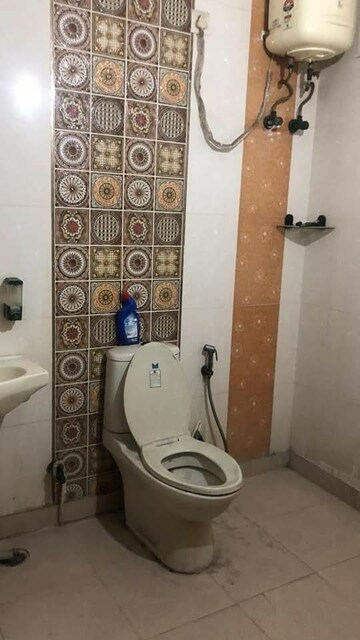 Bathroom in 1 BHK Builder Floor at Palam Vihar Extension – for Rent