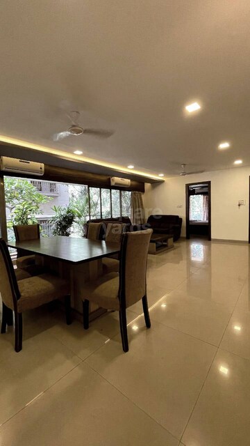 Living Room in 4 BHK Apartment at Juhu – for Rent