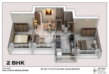 1 BHK Apartment – Exterior View View at SM Hitech Tulip, Taloja - for Sale