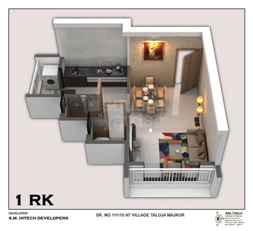 Floor Plan in 1 BHK Apartment at Ghot – for Sale